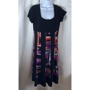 Vintage Conrad C Collection Women’s Dress Size M Y2K 90’s Abstract Geometric